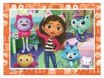 4 Puzzles - Gabby's Dollhouse