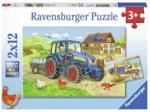 2 Puzzles - Construction Site and Farm