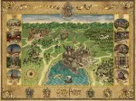 Harry Potter - Hogwarts Map
