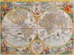 Jigsaw Puzzle - 1500 Pieces - Ancient World Map, 1594