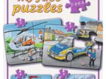 Frame Puzzle - 4 Puzzles - My emergency vehicles