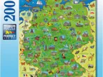 XXL Pieces - Colourful Germany Map