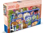 Wellness & Puzzle - Cats on the Shelf