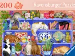 Wellness & Puzzle - Cats on the Shelf