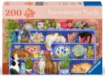 Wellness & Puzzle - Cats on the Shelf