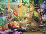 XXL Pieces - Fell Well & Puzzle - Playful Kittens