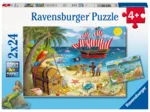 2 Puzzles - Pirates And Mermaids