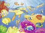 2 Jigsaw Puzzles - Colorful Underwater World
