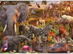 Jigsaw Puzzle - 3000 Pieces - African Animals