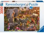 Jigsaw Puzzle - 3000 Pieces - African Animals