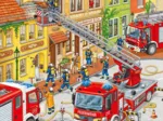 Jigsaw Puzzle - 3 x 49 Pieces : Firemen at Work