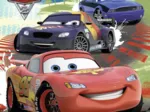 Jigsaw Puzzle - 3 x 49 Pieces - Square - Cars 2 : Race Around the World