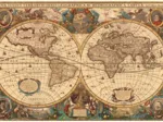 Jigsaw Puzzle - 5000 Pieces - Ancient World Map