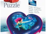 3D Puzzle - Heart Box - Mermaid