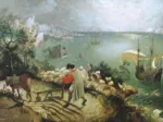 Pieter Brueghel -  The Fall of Icarus
