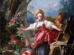 Jean-Honoré Fragonard: Blind Man's Bluff