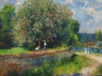 Auguste Renoir - Chestnut Tree in Bloom