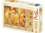 Jigsaw Puzzle - 1000 Pieces - Alphonse Mucha : Seasons