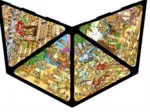 Jigsaw Puzzle - 504 Pieces - 3D Pyramid - Egypt : Cartoon
