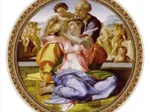 Jigsaw Puzzle - 525 Pieces - Round - Masters of the Renaissance - Michelangelo : Doni Tondo