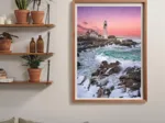 First Snow at Portland Head