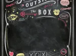 Black Board Puzzle - Think Outside the Box