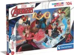 XXL Pieces - Super Color - Glitter Effect - Marvel Avengers