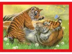 Puzzle 4 en 1 - Mum and Baby Animals