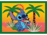 Puzzle 4 in 1 - Stitch and his friends