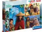 3 Jigsaw Puzzles - Disney Raya
