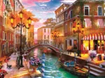 Sunset over Venise
