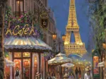 Night at the Eiffel Café