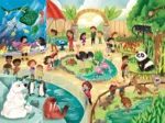 2 puzzles - Zoo - 2x60 Pieces