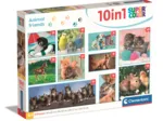 Puzzle 10 in 1 - Animal Friends