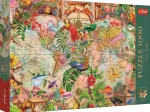 Tea Time: Antique World Map