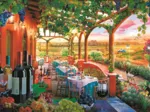 Tea Time: Italian Vineyard