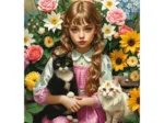 The Girl with the Cats