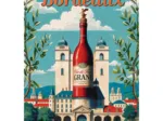 Vintage Poster - Bordeaux, France