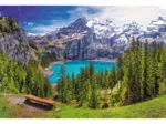 Oeschinensee, Alpen, Schweiz