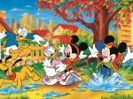 40th anniversary Trefl - Playing in puddles - Disney Mickey Mouse and Friends