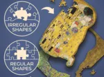 Wooden Puzzle - Gustav Klimt