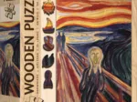 Wooden Puzzle - Edvard Munch