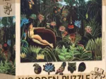 Wooden Puzzle - Henri Rousseau