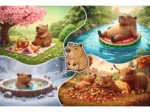 XXL Pieces - Four Seasons with Capybaras
