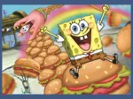 4 Puzzles - SpongeBob's underwater life