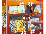 4 Puzzles - Brave Lion King