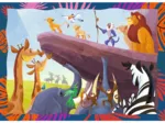 4 Puzzles - Brave Lion King