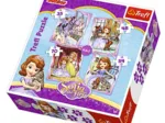 4 Jigsaw Puzzles - Sofia the First