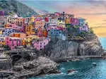 Vernazza bei Sonnenuntergang, Italien