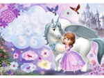 Sofia the First - Puzzle + Magic Marker